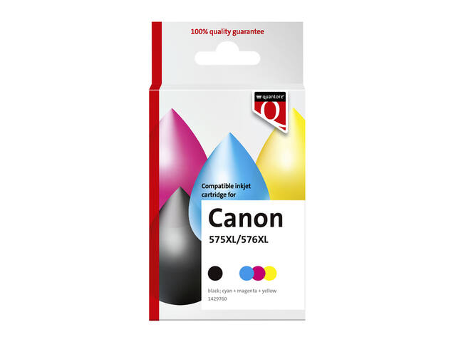 Inktcartridge Quantore Canon Pg-575XL Cl-576XL
