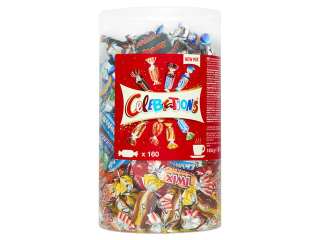 Chocolade Celebrations koker 1435gr