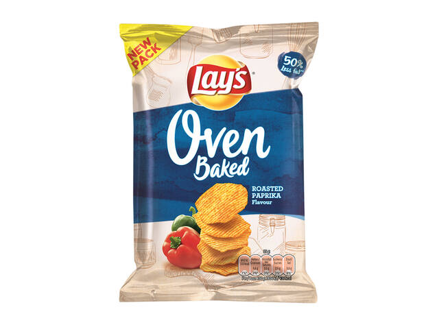 Chips Lay s Oven roasted paprika zakje 35gr
