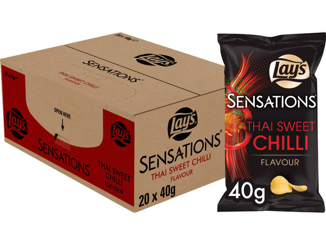 Chips Lay s Sensations Thai sweet chilli zak 40gr