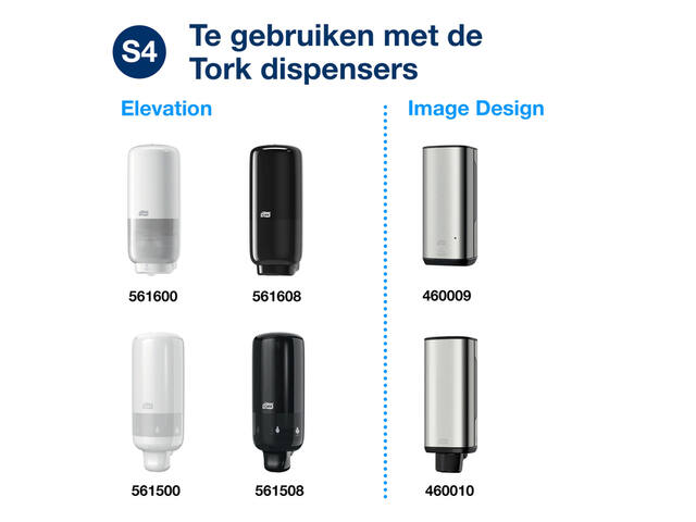 Handzeep Tork S4 Premium schuim 1000ml luxe