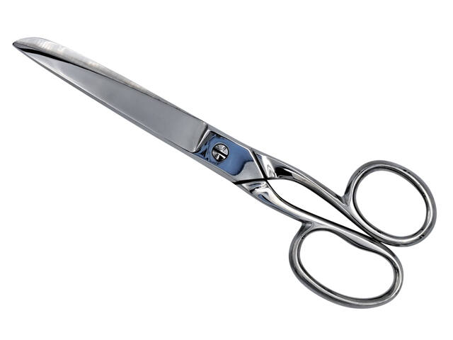 Schaar 180mm RVS grootoog rechts