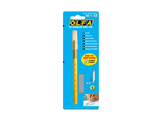 Kunst en handwerkmes Olfa AK-1/5B