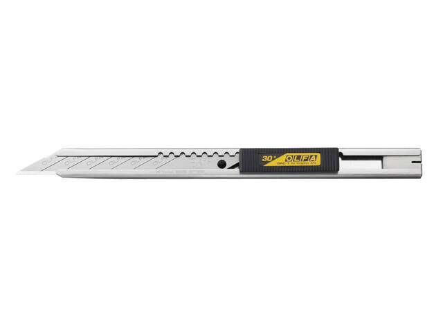 Snijmes Olfa SAC1 9mm met metalen houder