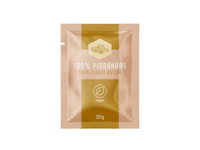 Pindakaas van Oordt 100 procent 100x20gr