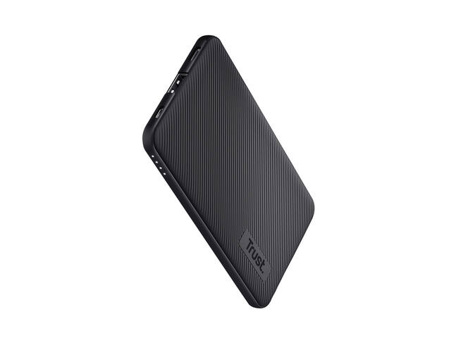 Powerbank Trust Primo 5.000 mAh eco zwart