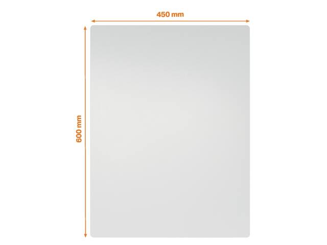 Whiteboard Nobo frameloos modulair 60x45cm