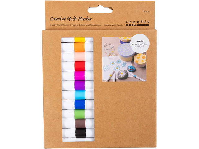Multistift Creativ Company 4mm set 12 kleuren
