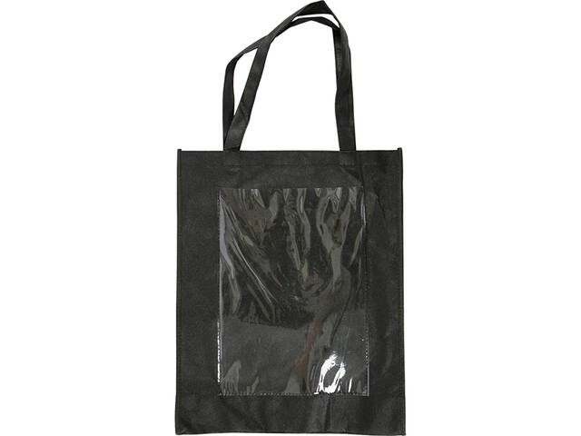 Tas Crea Comp 42x34x12cm plastic voorkant zwart