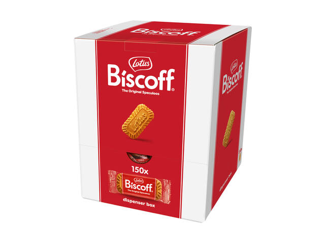 Koekjes Lotus Biscoff speculoos dispenser 150 st