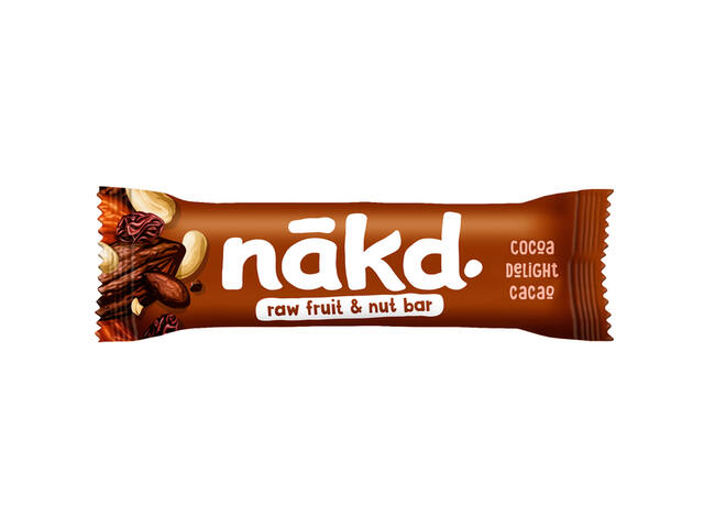 Fruit notenreep NAKD cocoa delight 18x35 gram