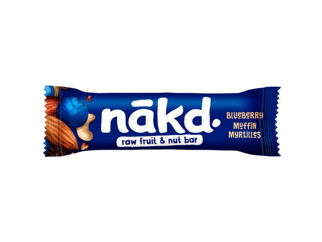 Fruit notenreep NAKD blueberry muf 18x35 gram