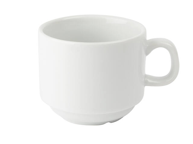 Theekop Olympia Whiteware 200 ml doos 12 stuks wt