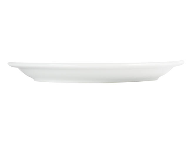 Bord Olympia Whiteware 23 cm doos 12 stuks wit