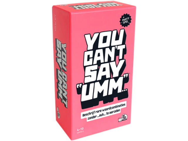 Spel You Can t Say Umm