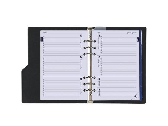 Organizer Kalpa Clipb A5 + ag26-27 7d/2p nerf zw