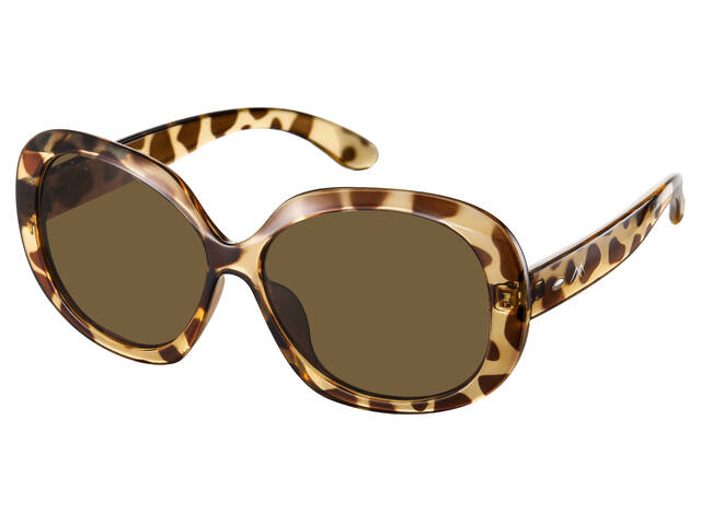 Zonnebril Montana bruin polar glas glans demi