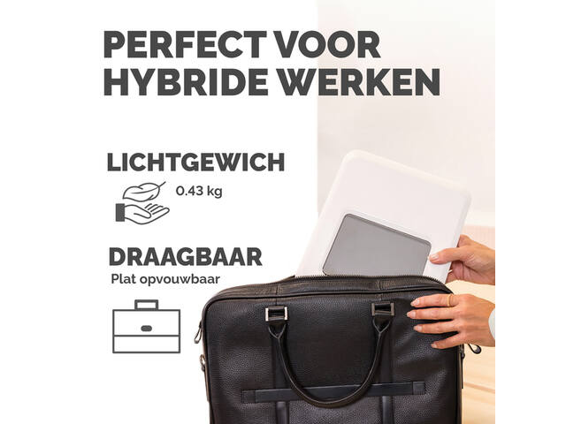 Laptopstandaard Fellowes Breyta wit