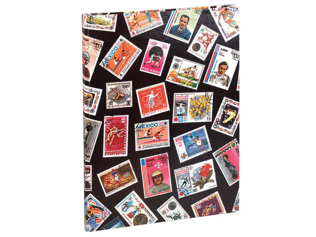 Postzegelalbum Exacompta 22.5x30.5cm 16 pagina s