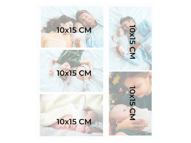 Fotoalbum Exacompta 29x32cm 60pag Ellipse grijs