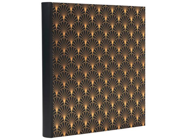 Fotoalbum Exacompta 29x32cm 60pag Neo Deco zwart