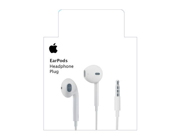 Apple EarPods 3.5mm Connector Wit