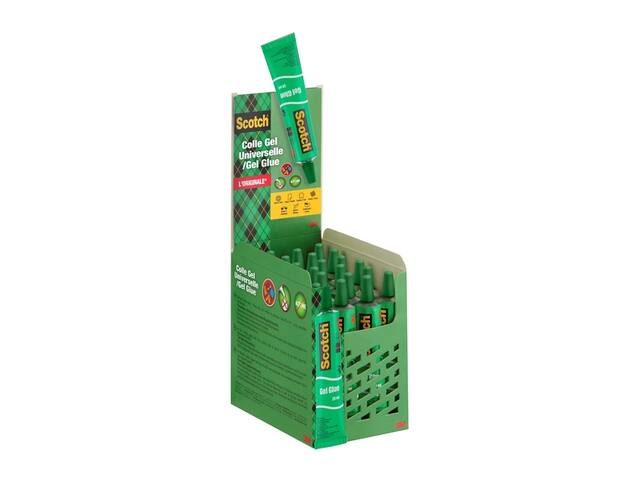 Lijm Scotch gel 30ml display