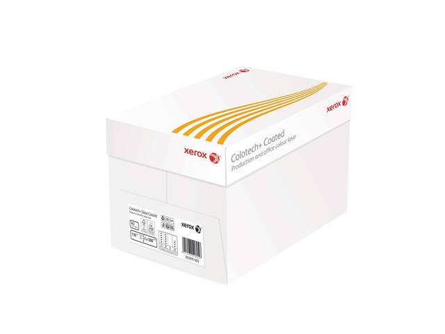 Laserpapier Xerox Colotech+ glossy A3 170gr wit
