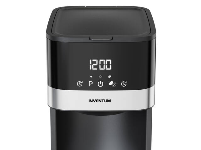 Koffiezetapparaat Inventum 1.2 liter zwart met rvs