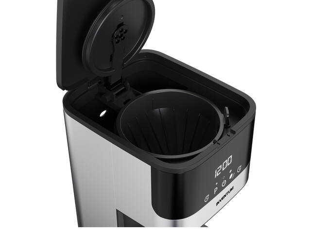 Koffiezetapparaat Inventum 1.5 liter zwart met rvs