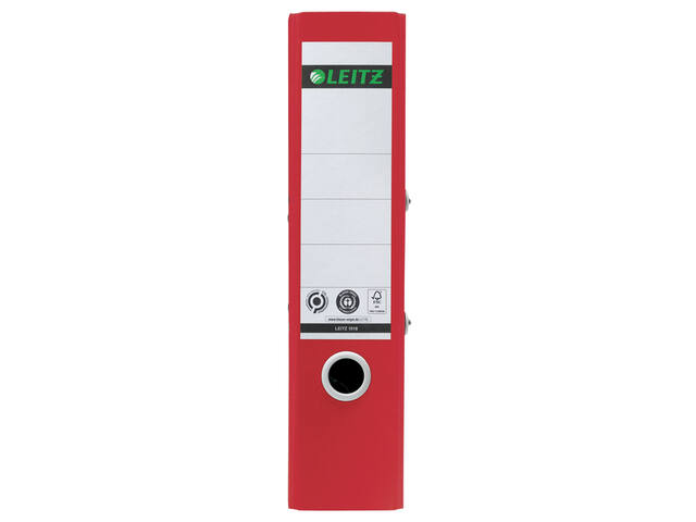 Ordner Leitz Recycle 180  80mm rood