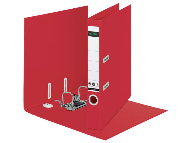 Ordner Leitz Recycle 180  50mm rood