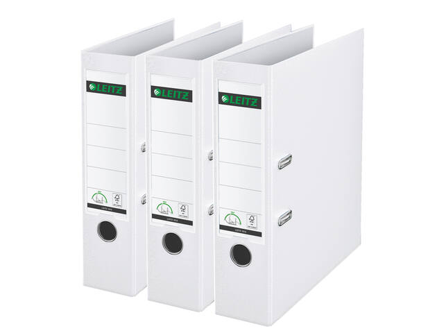 Ordner Leitz 180  1010 3 stuks wit