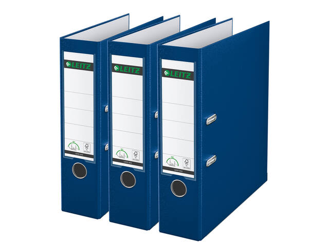Ordner Leitz 180  1010 3 stuks blauw