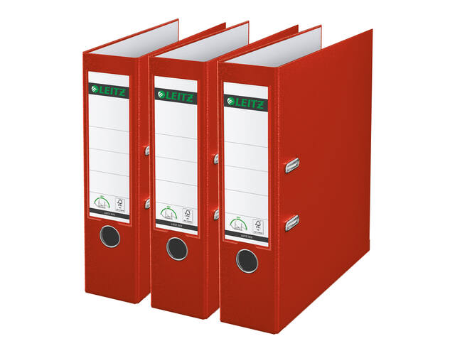 Ordner Leitz 180  1010 3 stuks rood