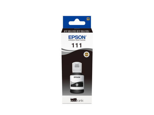 Navulinkt Epson 111 T03M zwart