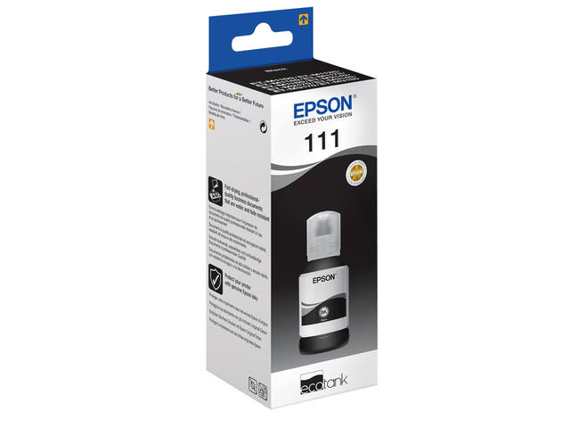 Navulinkt Epson 111 T03M zwart