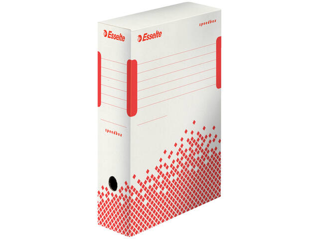 Archiefdoos Esselte Speedbox 100x250x350mm wt