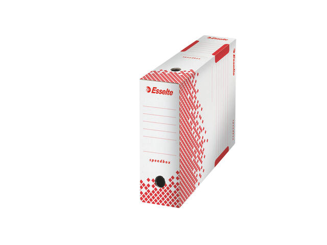 Archiefdoos Esselte Speedbox 100x250x350mm wt