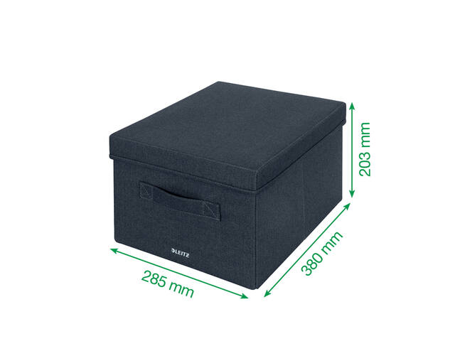 Opbergdoos Leitz gestof met deksel 285x203x380