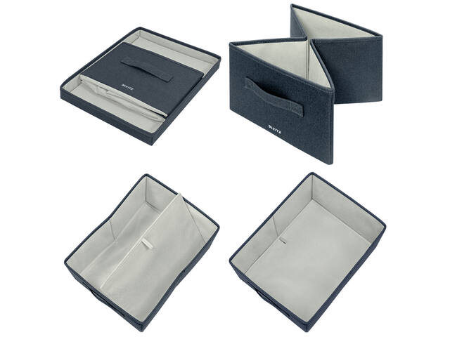 Opbergdoos Leitz gestof met deksel 285x203x380