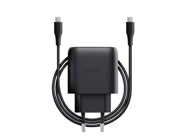 Oplader Trust Maxo 45W USB-C zwart