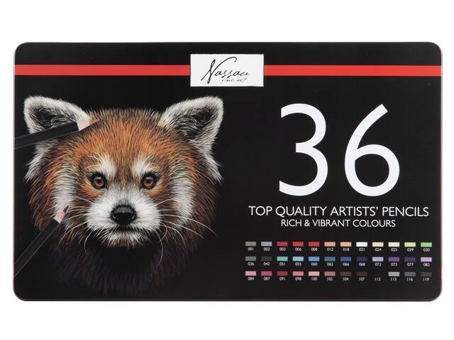 Kleurpotloden Nassau fine art assorti blik a 36st