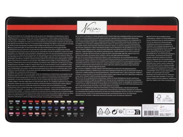 Kleurpotloden Nassau fine art assorti blik a 36st