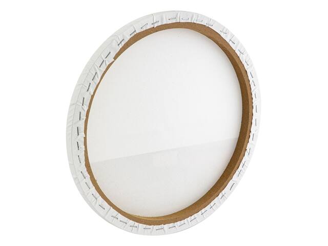 Canvas Nassau fine art rond 30cm katoen