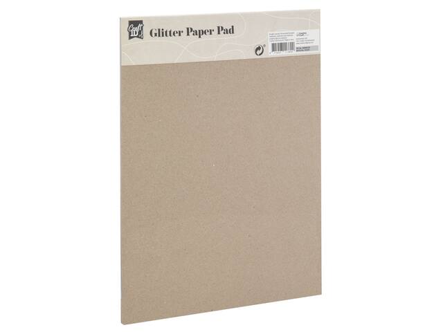 Hobbykarton glitter CarftID 24x34cm 180gr 10v 10kl