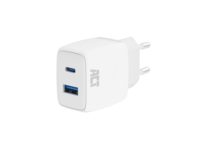 20w lader 2-poorts usb a+c pps