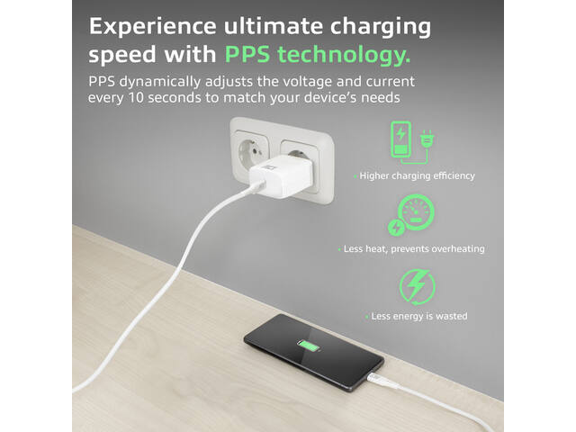 35w lader 1-poort usb c pps