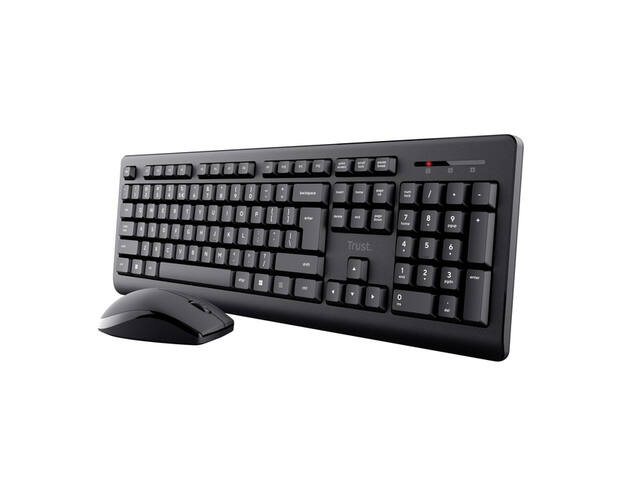 Toetsenbord Trust Primo draadloos + muis