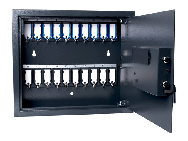 Sleutelkast Pavo magnetisch fingerprint 20 haken